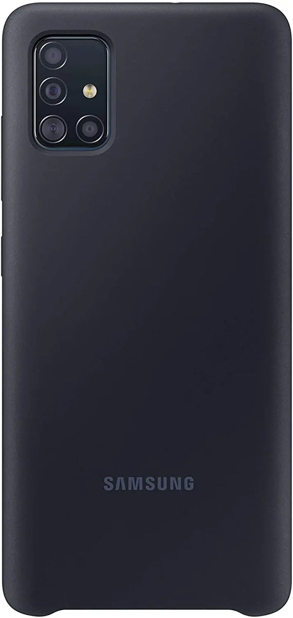 SAMSUNG A51 SILICONE COVER BLACK SAMSUNG