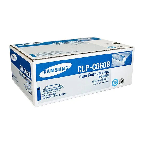 SAMSUNG CLPC660B Cyan Toner SAMSUNG