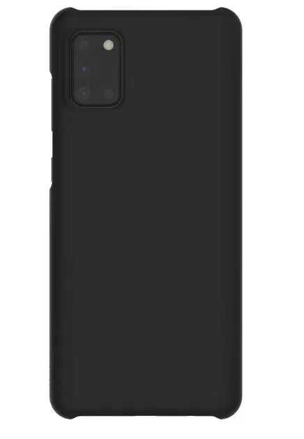 SAMSUNG GALAXY A31 PREMIUM HARD BACK CASE BLACK - HARD CASE SOFT AND COMFORTABLE TO HOLD, SCRATCH-RESISTANT DESIGN SAMSUNG