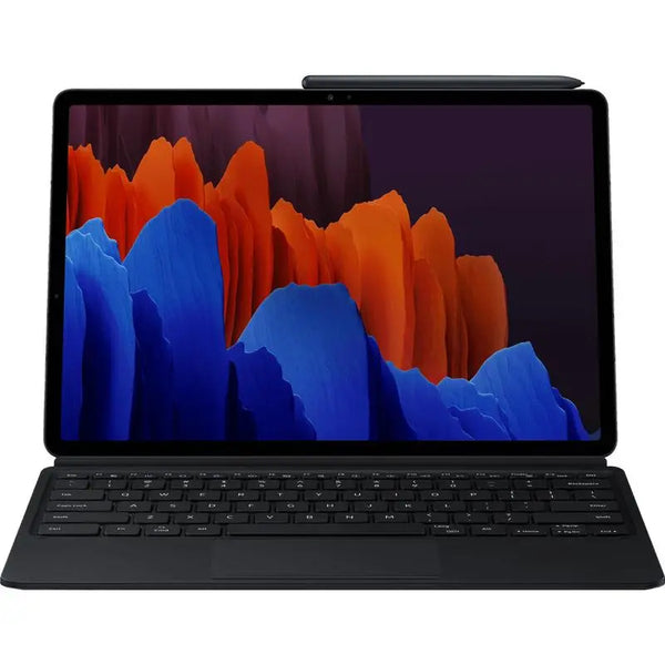 SAMSUNG Galaxy Tab S7+ 12.4 Keyboard Case - Black SAMSUNG