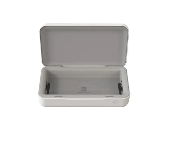 SAMSUNG ITFIT UV STERILISER WITH WIRELESS CHARGING - WHITE - Destroy 99% of harmful Bacteria and Germs, with Wireless Charging,Intuitive Design SAMSUNG