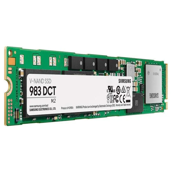 SAMSUNG PM983 960GB M.2 NVMe Enterprise SSD 3000R/1200W MB/s 400K/38K IOPS 1366TBW V-NAND 3-bit MLC AES 256-Bit 2M Hrs MTBF Data Center Server 5yrs SAMSUNG