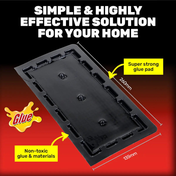 SAS Pest Control 48PCE Rat Mouse Control Extra Large & Strong  26 x 13.5cm Deals499