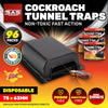 SAS Pest Control 96PCE Cockroach Tunnel Traps Non-Toxic Effective 75 x 63mm Deals499