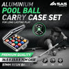 SAS Sports Pool Ball Set With Aluminium Carry Case Premium Quality Deals499