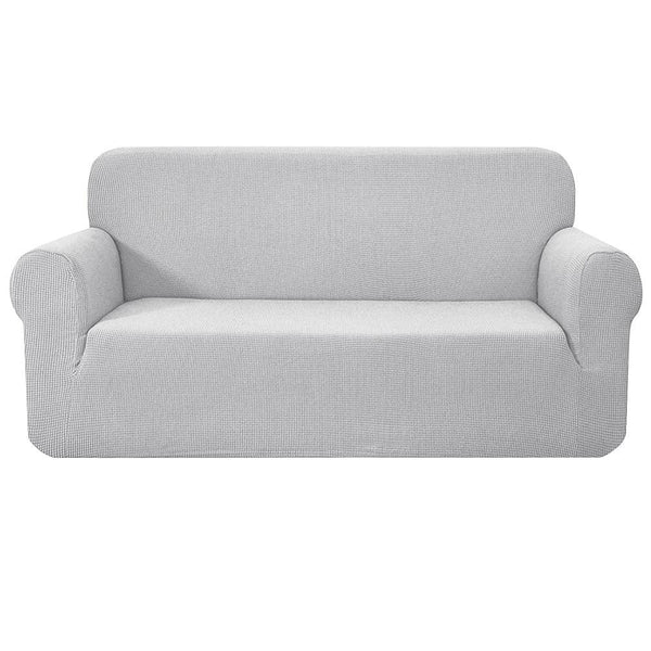 Artiss High Stretch Sofa Cover Couch Lounge Protector Slipcovers 3 Seater Grey Deals499