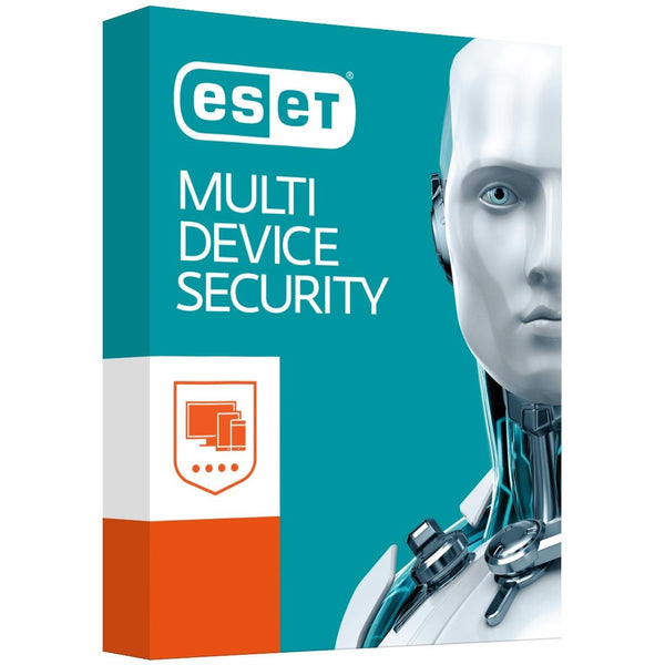 ESET Multi Device Security (Advanced Protection) 3 Windows PCs or Macs or Linux + 3 Android Devices 1 Year - Includes 1x Physical Printed Download ESET