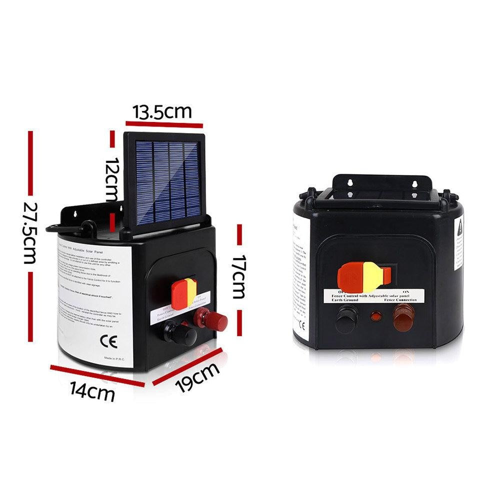 Giantz 3km Solar Electric Fence Charger Energiser Deals499