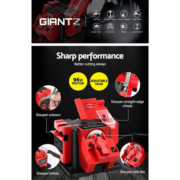 GIANTZ Electric Multi Tool Sharpener Function Drill Bit Knife Scissors Chisel Deals499