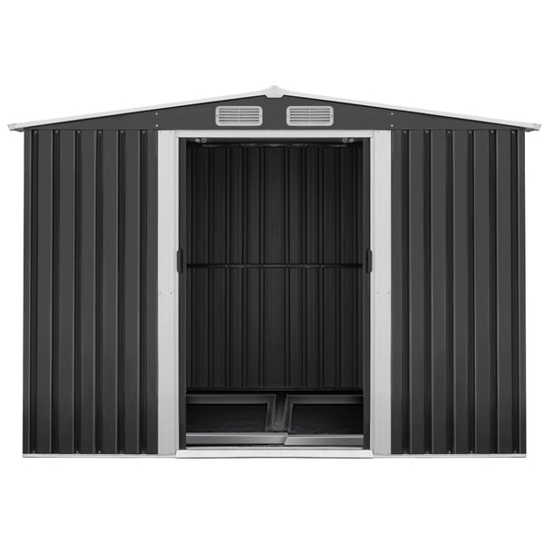 Giantz Garden Shed Outdoor Storage Sheds Tool Workshop 2.6X3.89X2.02M with Base Deals499