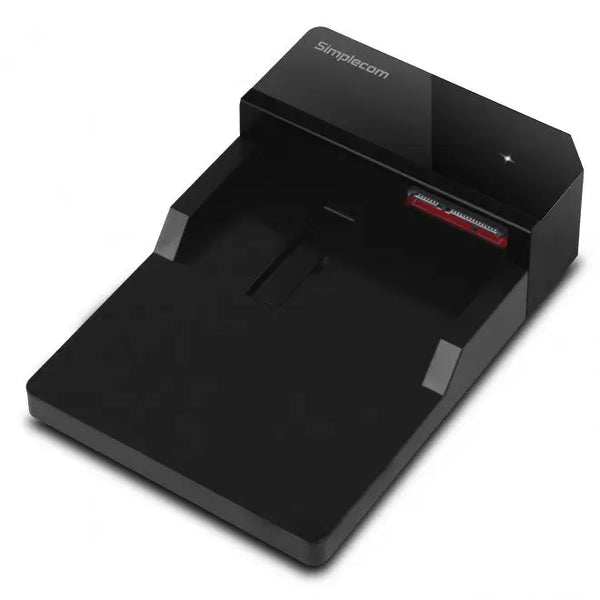 SIMPLECOM SD323 USB 3.0 Horizontal SATA Hard Drive Docking Station for 3.5' and 2.5' HDD Black SIMPLECOM