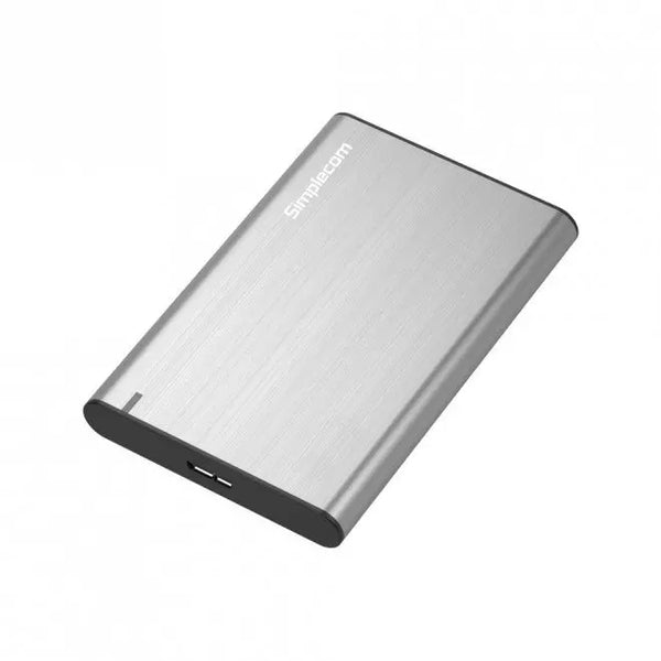 SIMPLECOM SE211 Aluminium Slim 2.5'' SATA to USB 3.0 HDD Enclosure Silver SIMPLECOM