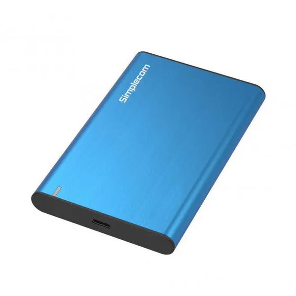 SIMPLECOM SE221 Aluminium 2.5'' SATA HDD/SSD to USB 3.1 Enclosure Blue SIMPLECOM