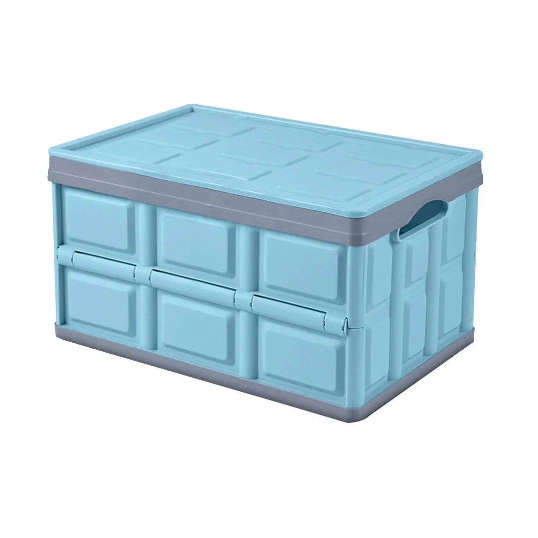 SOGA 30L Collapsible Car Trunk Storage Multifunctional Foldable Box Blue Soga