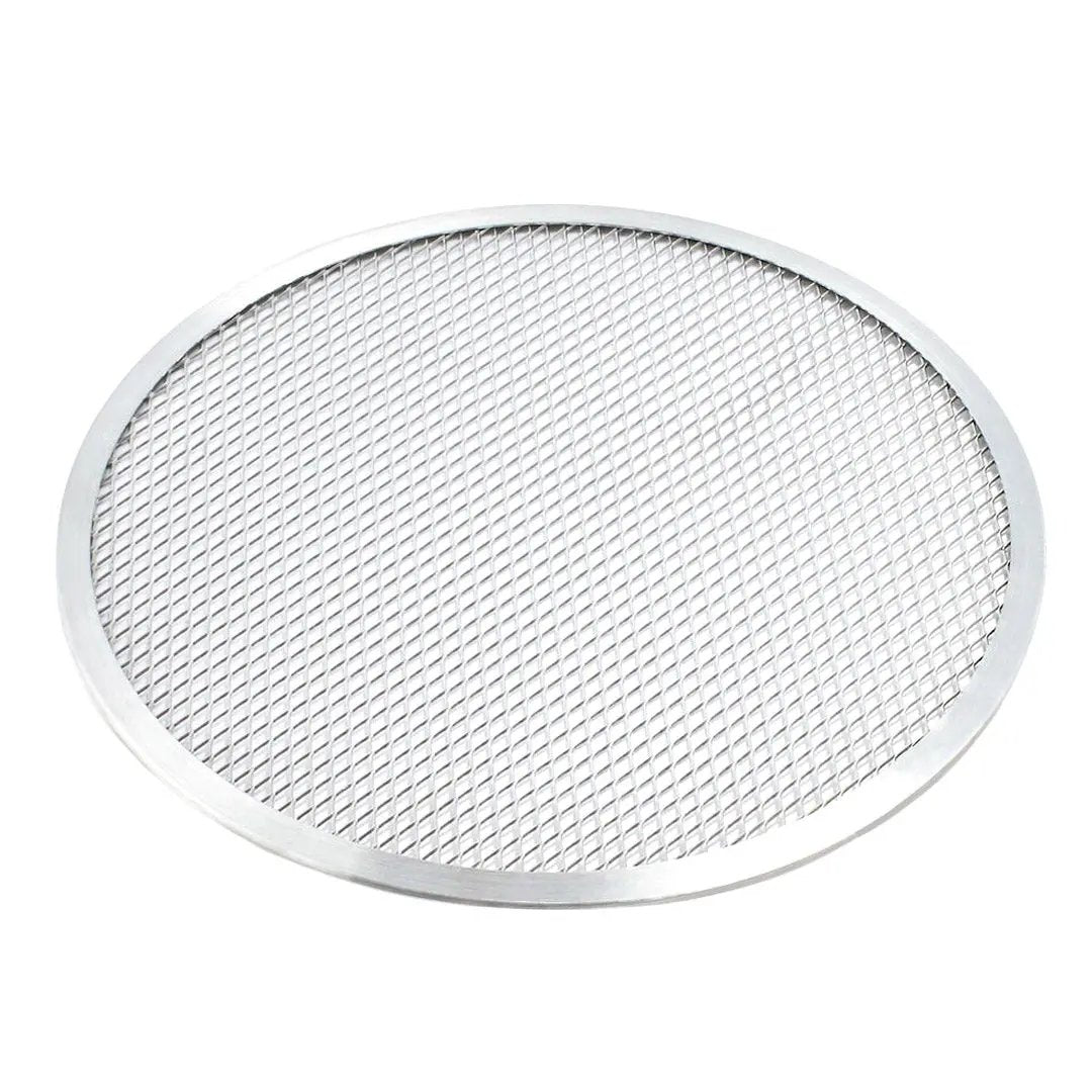 SOGA 8-inch Round Seamless Aluminium Nonstick Commercial Grade Pizza Screen Baking Pan Soga