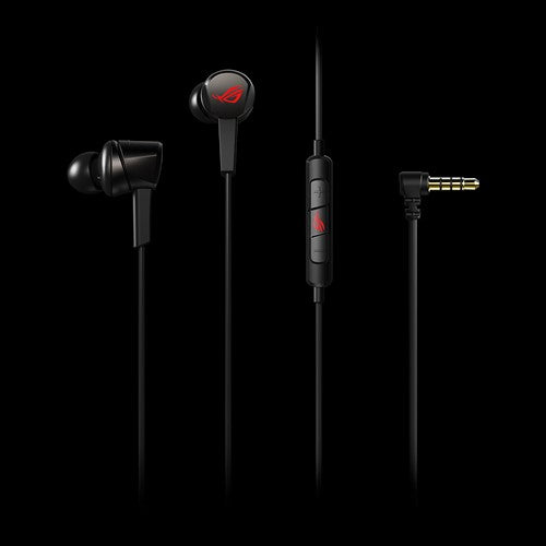 ASUS ROG CETRA CORE In-ear Gaming Headphones with Microphone, Passive Noise Cancellation 3.5mm, PC, Mac, PlayStation 4, Xbox One and Nintendo Switch ASUS