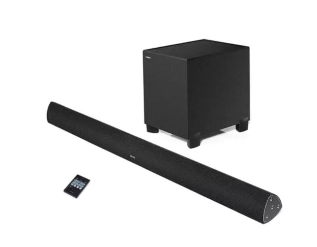 EDIFIER B7 CineSound Soundbar Speaker  System with Wireless Subwoofer Bluetooth, Optical, Coaxial, RCA - Ideal for HomeTheatre Large Format TV BLACK EDIFIER