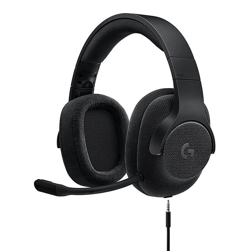 LOGITECH G433 7.1 Surround Sound Wired Gaming Headset - Black (LS) LOGITECH