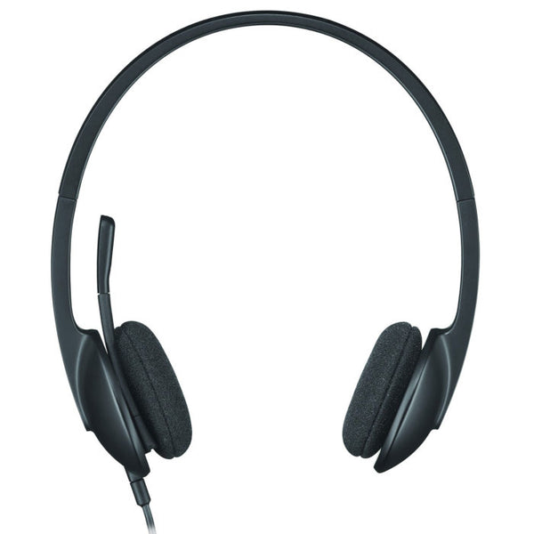 LOGITECH H340 Plug-and-Play USB headset with Noise Cancelling Microphone Comfort Design fro Windows Mac Chrome 2yr wty-HONG KONG VERSION LOGITECH