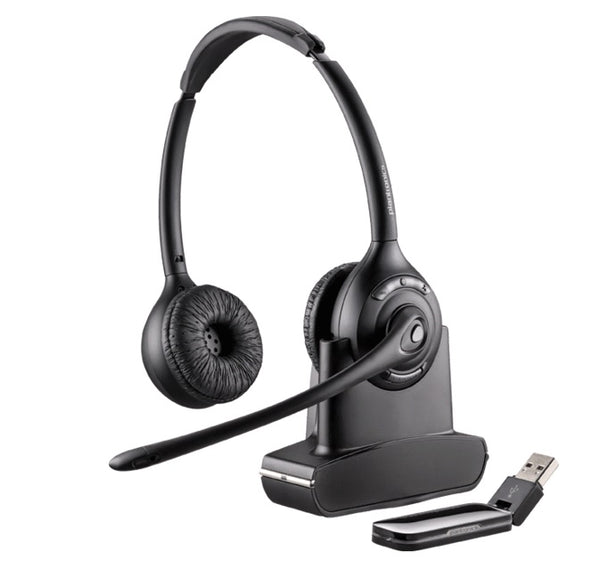 Plantronics Savi W420-M Over-the-Head Stereo UC PC Wireless Headset System - Skype Certified PLANTRONICS