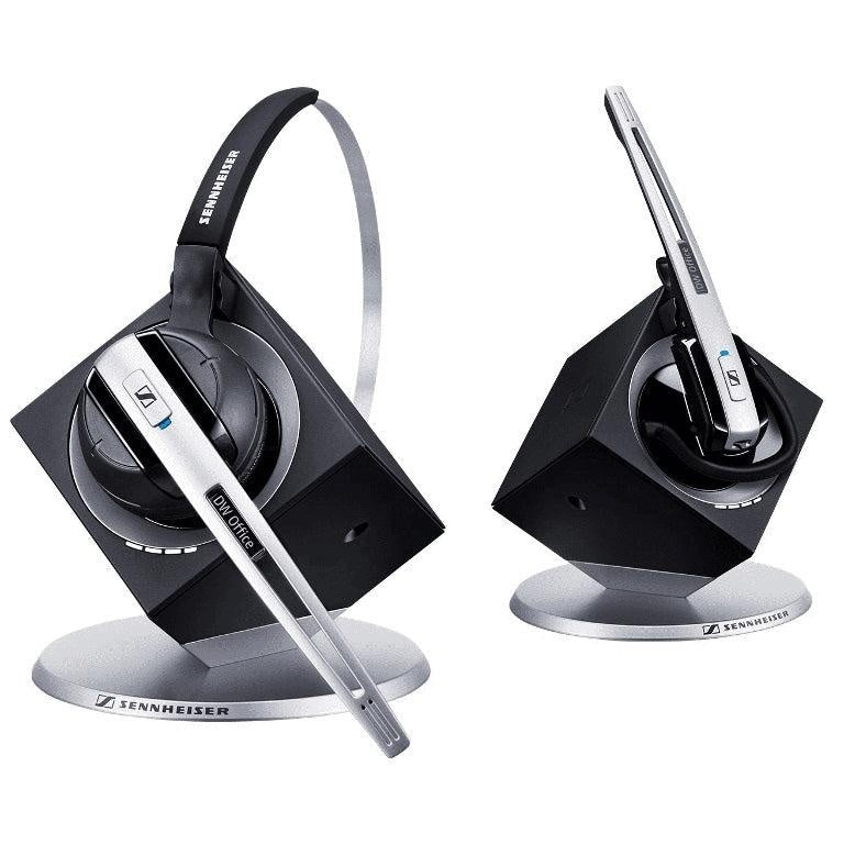 SENNHEISER DW Office  - DECT Wireless Office headset with base station, for phone only, USB port for upgrade, convertible  (headband or earhook) SENNHEISER