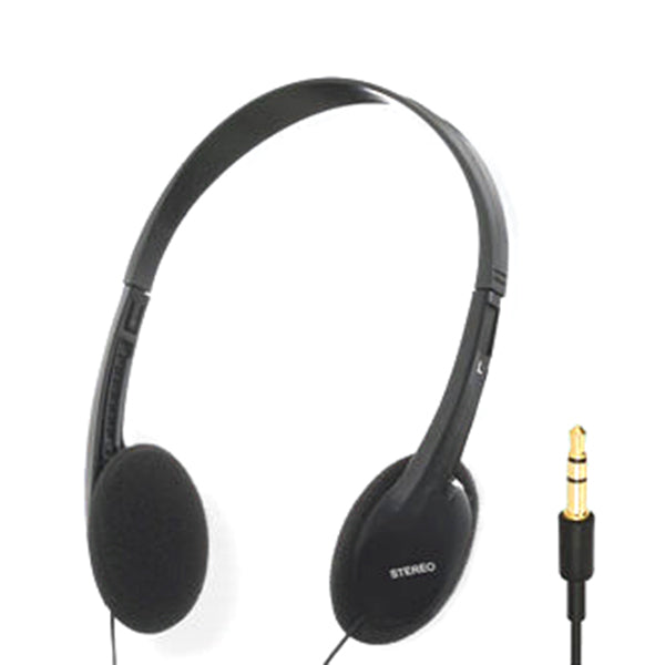 Sansai Stereo Headband Headphones 3.5mm w/Volume Control/Cable 1.5m for TV/Radio GENERIC