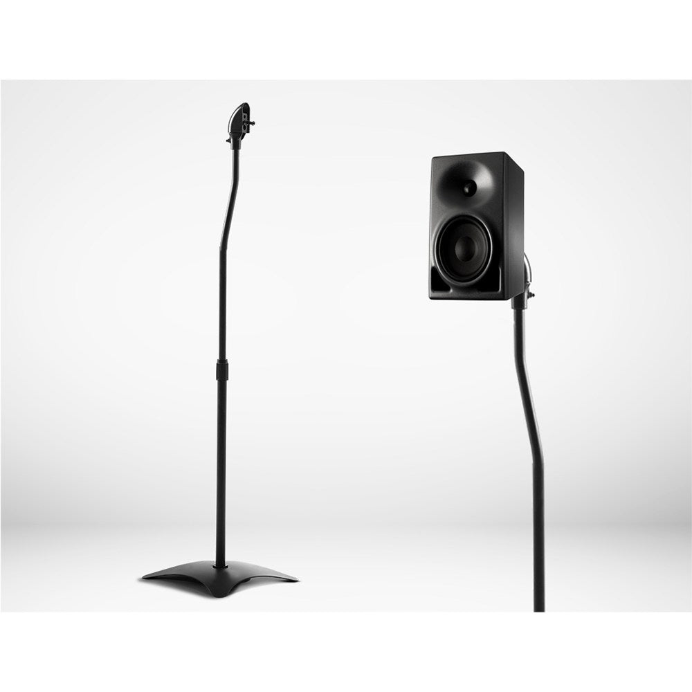 Set of 2 112CM Surround Sound Speaker Stand - Black Deals499