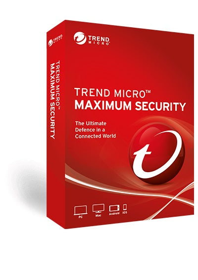 TREND MICRO Micro Maximum Security (1-3 Devices) 12mth RetailÂ Mini Box TREND MICRO
