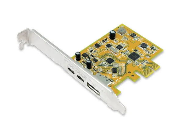 SUNIX USB 3.1 10G & DisplayPort Alt-Mode PCI Express Host Card with Dual USB Type-C ports SUNIX