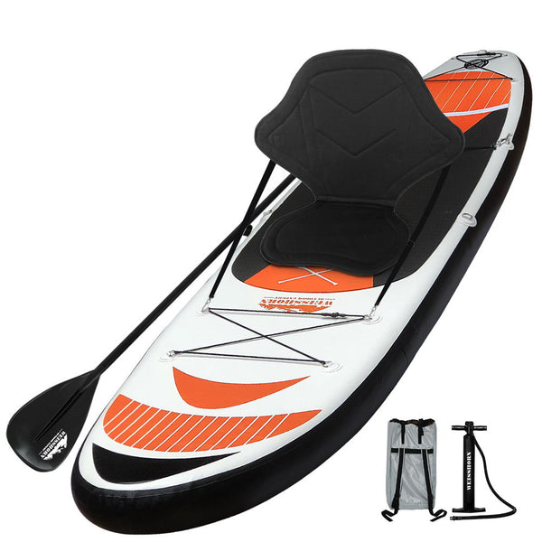 Weisshorn 11FT Stand Up Paddle Board Inflatable SUP Surfborads 15CM Thick Deals499