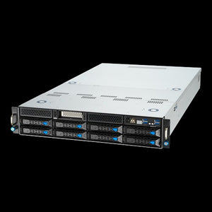 ASUS ESC4000A-E10, 2U Barebones Rackmount Server, AMD LGA4094 Socket, 1600w RPSU, Support 4 x GPU, 8 x 3.5' HDD, 3 Year Warranty ASUS