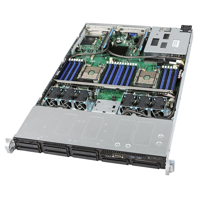 INTEL 2U Rackmount Server - Prebuit, Intel Xeon 4208 (1/2) 32GB RAM (2/24) LSI3108 8 Port RAID, BBU, RMM, 1100w Dual PS, 3 Year Intel Warranty INTEL