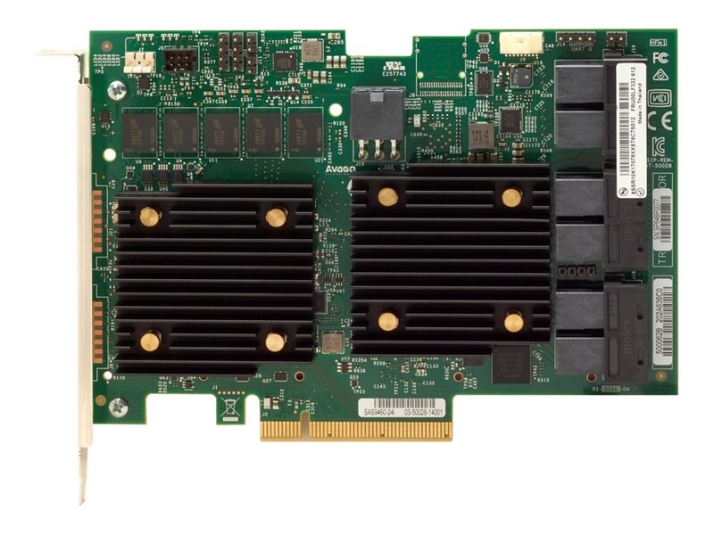 LENOVO ThinkSystem RAID 930-24i 4GB Flash PCIe 12Gb Adapter For SR630/SR550/SR650/SR250/ST550/ST250 LENOVO