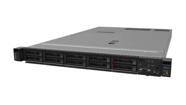LENOVO ThinkSystem SR645 1U Rack Server, 1x AMD EPYC 7262 3.2Ghz, 1x16GB 3200Mh, 8 x 2.5' HS HDD Bays, 4x 1Gbe ,1x110W PSU, 3 Year Warranty LENOVO