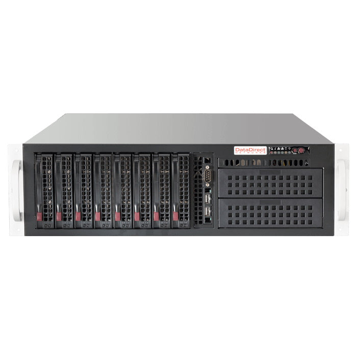 SUPERMICRO 3RU 835TQ-R920B Server Chassis, 8 x 3.5' HS HDD Bays, 920w RPSU, 7 x Expansion Slots, 5 Colling Fans, Suits E-ATX / ATX Motherboards SUPERMICRO