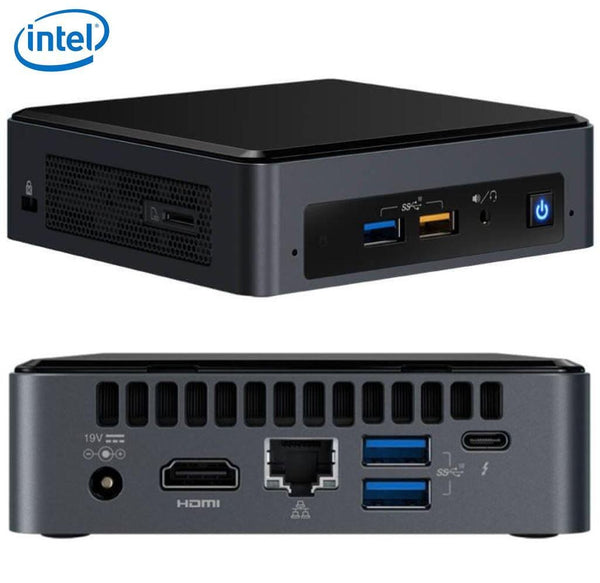 INTEL NUC mini PC i5-8259U 3.8GHz 2xDDR4 SODIMM M.2 SATA/PCIe SSD HDMI USB-C (DP1.2) 3xDisplays GbE LAN WiFi BT 6xUSB DS POS 3yrs - no power cord~Powe INTEL