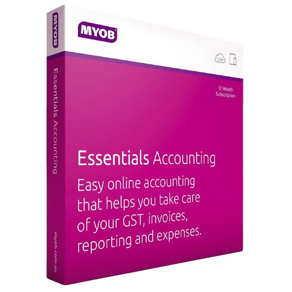 MYOB Essentials Accounting with Payroll 3 Months Test Drive MYOB
