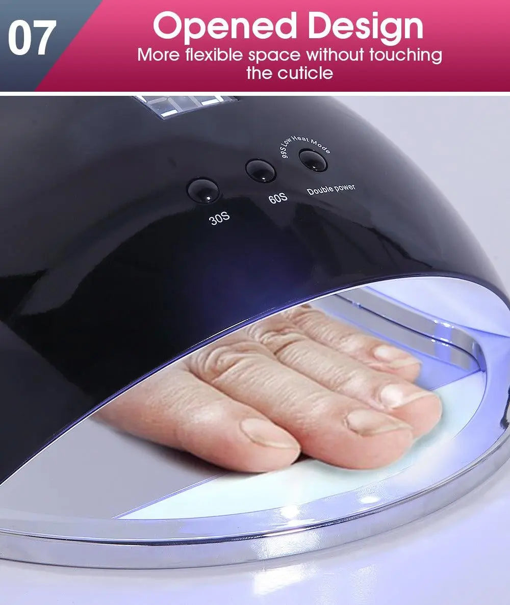 Salon Chic LED UV Nail Lamp Gel Polish Dryer Manicure Curing Smart Sensor Light Deals499
