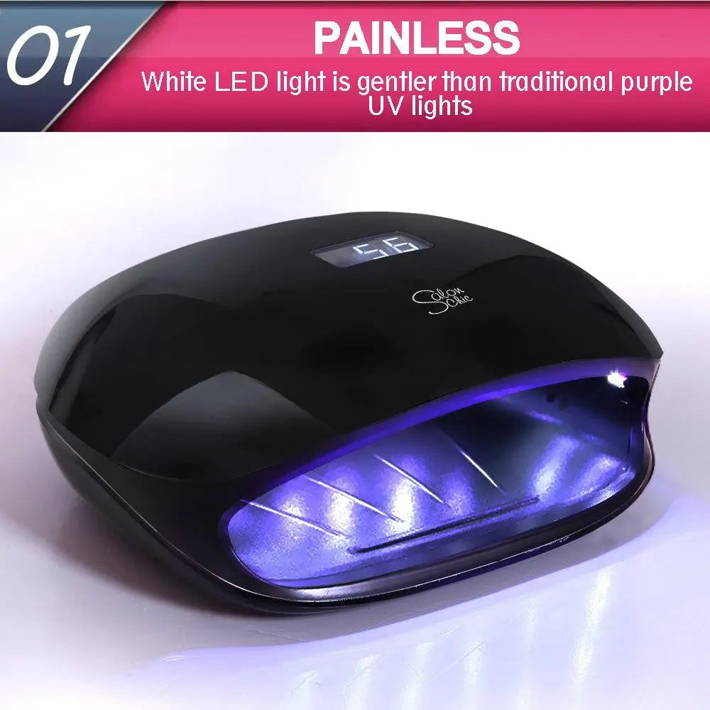Salon Chic LED UV Nail Lamp Gel Polish Dryer Manicure Curing Smart Sensor Light Deals499