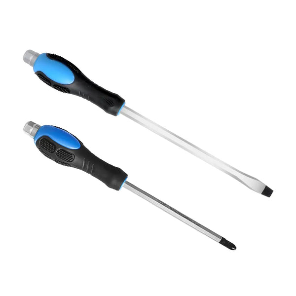 Screwdriver Set 12PCS Cr-V Magnetic Tip Hex End  Automotive Workshop Hand Tool Deals499