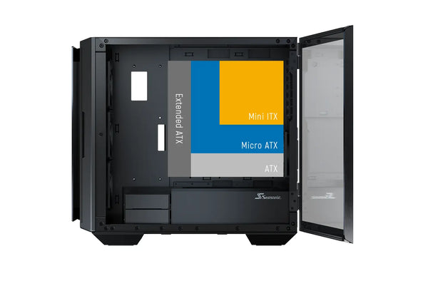 Seasonic Syncro Q704 Aluminum Case with Syncro DPC-850 850W 80 Plus Platinum PSU &amp; Connect Module RED DOT AWARD WINNER 2021 Deals499