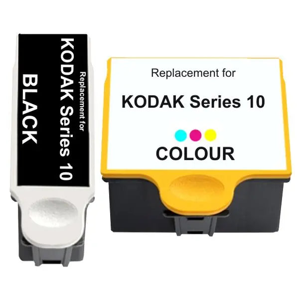 Series 10 Compatible Inkjet Cartridge Set  2 Cartridges KODAK