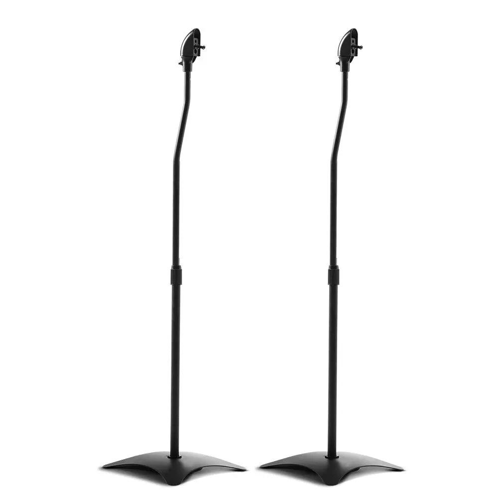 Set of 2 112CM Surround Sound Speaker Stand - Black Deals499