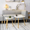 Set of 2 White Side Nesting Tables Deals499