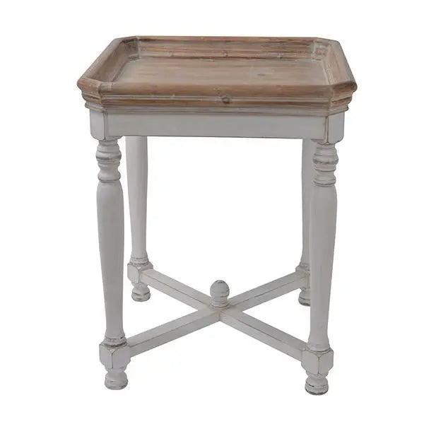 Shabby Square Side Table Amethyst Hera