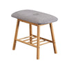 Shoe Bench Bamboo Shoes Storage Cushion Seat Rack Shelf Cabinet Organiser M Deals499