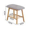 Shoe Bench Bamboo Shoes Storage Cushion Seat Rack Shelf Cabinet Organiser M Deals499