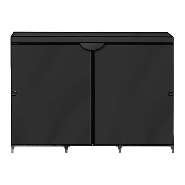 Shoe Rack DIY Portable Storage Cabinet Organiser Stackable Shelf Organizer Black Deals499