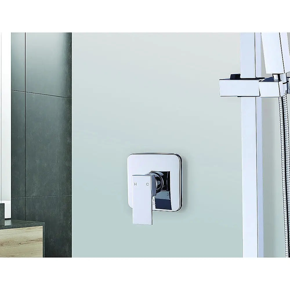 Shower Bath Mixer Tap Bathroom WATERMARK Approved - Chrome Deals499