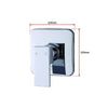 Shower Bath Mixer Tap Bathroom WATERMARK Approved - Chrome Deals499